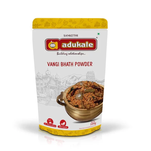 Vangi (Brinjal/Eggplant) Bhath Powder | Easy to Make | Adukale | Saviruchi Foods