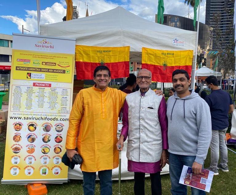 Guests at Saviruchi Stall